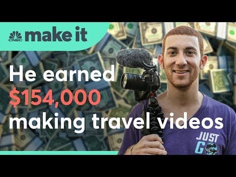 60 万ドルを稼ぐ社内勤めを辞めた旅行愛好家　This travel enthusiast skipped a corporate job, but still makes six figures