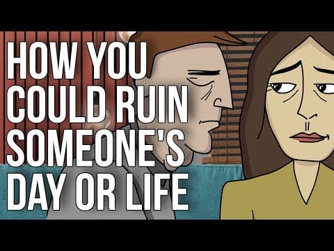 あなたのその言動、誰かの人生を滅茶苦茶にしてしまうかも？！