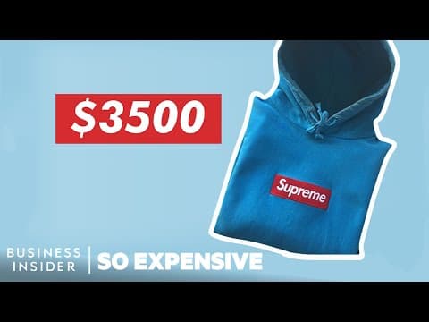 アメリカ大人気ブランド Supreme その値段がすごい理由！　Why Supreme Is So Expensive | So Expensive