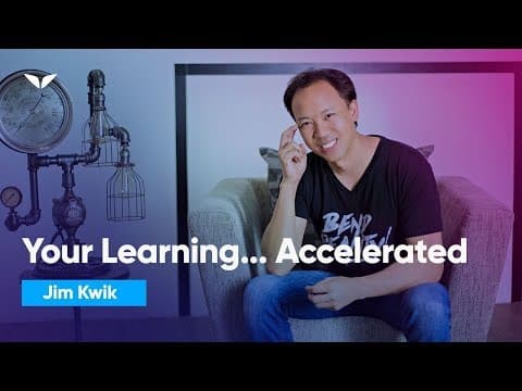 スピードラーニング：学習時間を半分にする方法　Speed Learning: Learn In Half The Time | Jim Kwik
