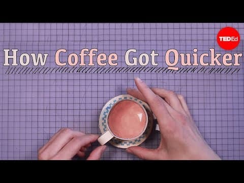 コーヒーを作るスピードはどのようにして速くなったの？