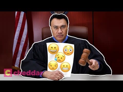 気を付けて絵文字を使わないと刑務所行きに？　（Using the Wrong Emojis Could Send You To Jail - Cheddar Explains）