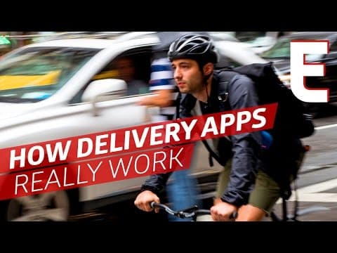 ニューヨークの配達員に聞いてみた！配達アプリの配達員で生活していけるのか？　（Can You Make a Living as a Delivery App Bike Messenger?）