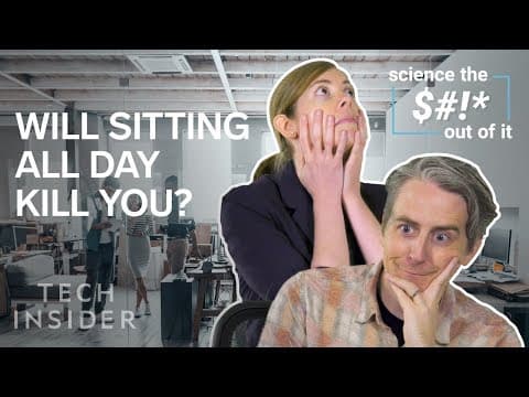 なぜ1日中座っていたら不健康なのか？ （The science of why sitting all day is bad for your health）