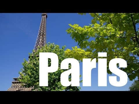 パリへ旅に出よう！　Visit Paris Travel Guide