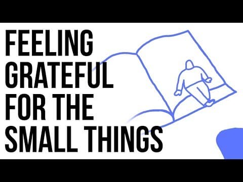ささいなことにも感謝する習慣をつけよう  Feeling Grateful for the Small Things