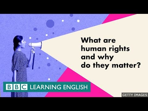 【英語で学ぼう】基本的人権とは？
