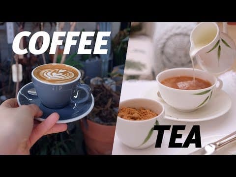 スージーとリーまったり一杯休憩　紅茶 VS コーヒー（Tea vs. Coffee）