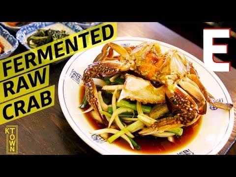 「ご飯泥棒」とも呼ばれている韓国絶品料理ケジャン　(Raw Crab is One of the Greatest Dishes in All of Korean Cooking (K-Town))
