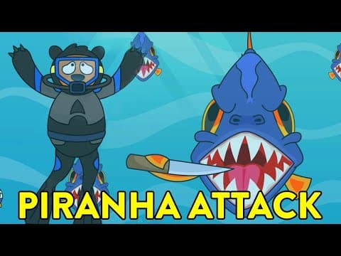 魚の集団に襲われたらどうすればいい？　（What If You Were Attacked By A School of Fish?）