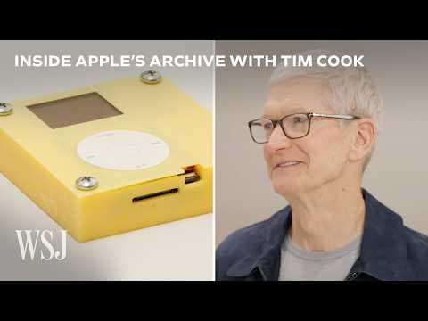 「ティム・クック」が昔のアップル製品プロトタイプを紹介