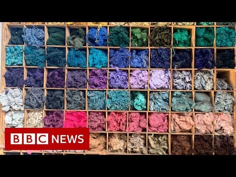 リサイクルファッション：廃棄物を服に変える街