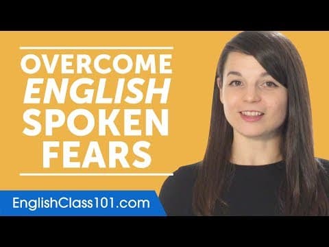 英語を話す恐怖心を無くする 4 つのコツ（4 Tips to Kill Spoken English Fear）