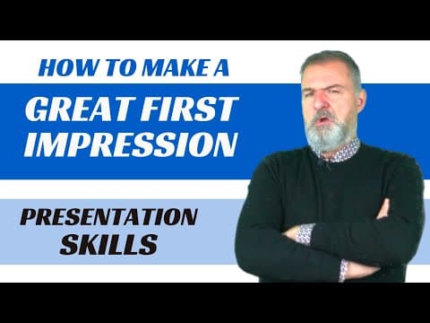 最初が肝心！相手の心を掴むプレゼンの始め方