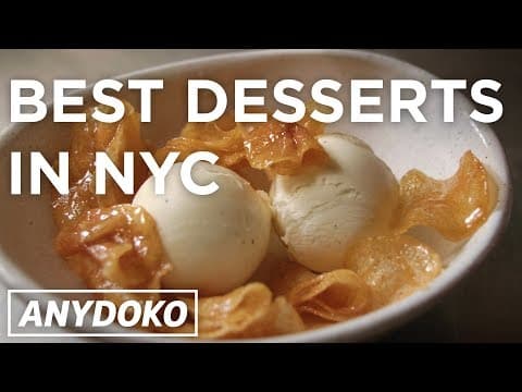 Best Desserts in New York City! Featuring Pickle Ice-Cream!