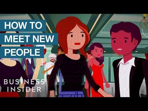 新しいひとと出会う方法！（内向的なあなたでも！）　（How To Meet New People (Even If You're An Introvert)）