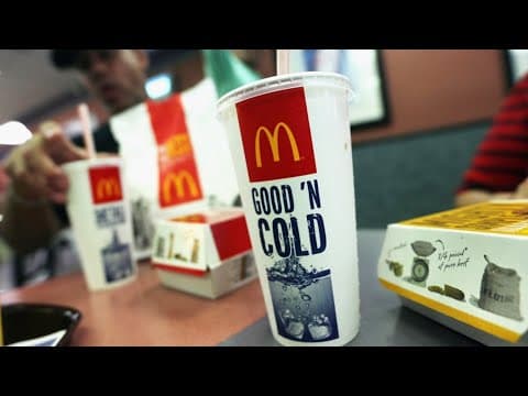マクドナルドがソフトドリンクを安く売れる本当の理由