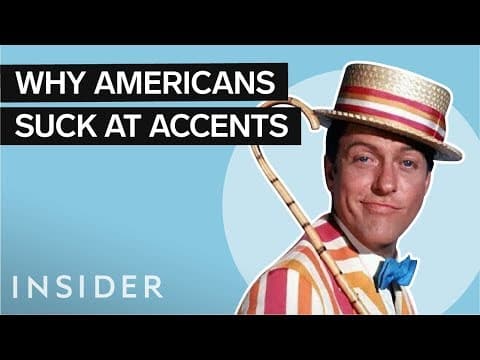 アメリカ人の役者がイギリスのアクセントが苦手な理由（Why American Actors Suck At British Accents）