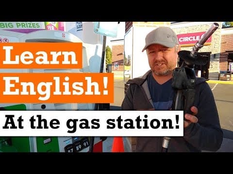 【動画で英語】ガソリンスタンドで使える英語フレーズと英単語を紹介！