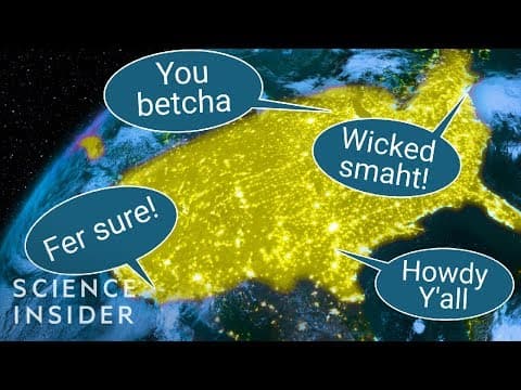 英語の方言！アメリカ英語の訛りを地図で紹介