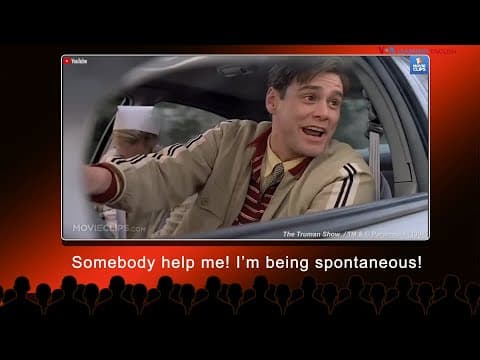 映画のセリフで英語：Being Spontaneous ってどういう意味？