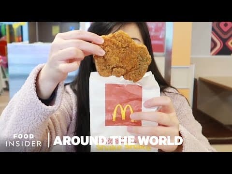 世界のマクドナルドのメニューってどんなの？ (What McDonald’s Menu Items Look Like Around The World)