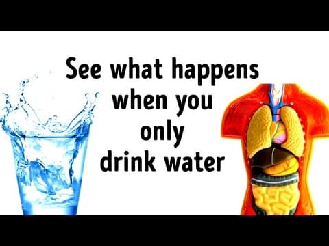 飲み物を全て水にする最大のメリットは？