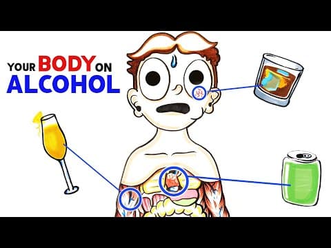 【英語で雑学】衝撃！昼の飲酒と夜の飲酒は身体に与える影響が違う！？