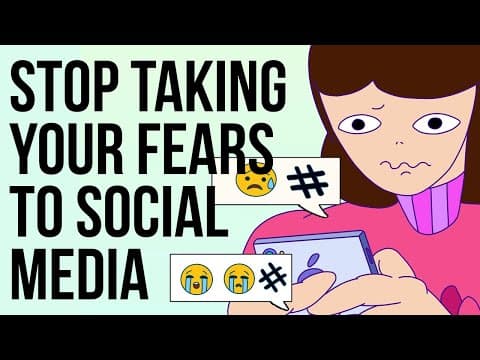 SNS に不安な気持ちを持ち込むのはやめよう
