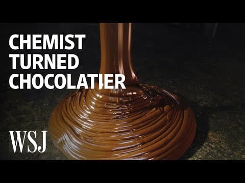 科学専攻がチョコレート職人になったワケ　（How Chemistry Landed a Chocolatier His Dream Job | WSJ）