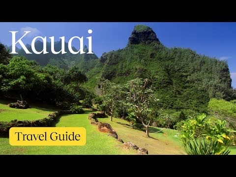【ハワイ】Kauai（カウアイ島）トラベルガイド