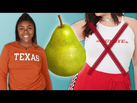 体型に"合わない"服を着てみた　We Tried The "Wrong" Clothes For Our Shape