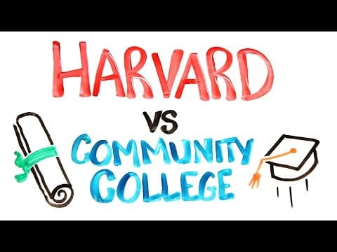 「学歴」は本当に重要？ハーバード大学とコミュニティーカレッジを比較してみた！
