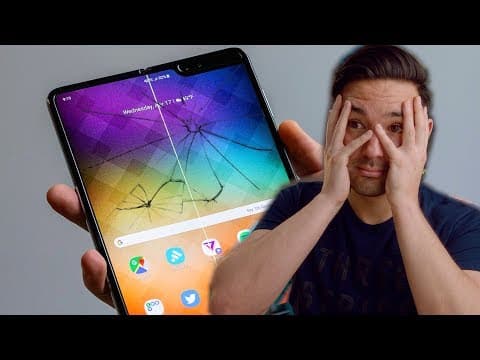 サムスン折り畳みスマートフォン「ギャラクシーフォールド」が壊れる re: Galaxy Folds are Breaking