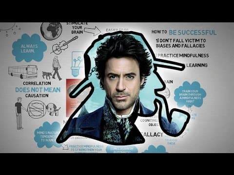 シャーロックホームズと同じ考え方をするには？（How Can We Think Like Sherlock Holmes? Mastermind-Maria Konnikova）