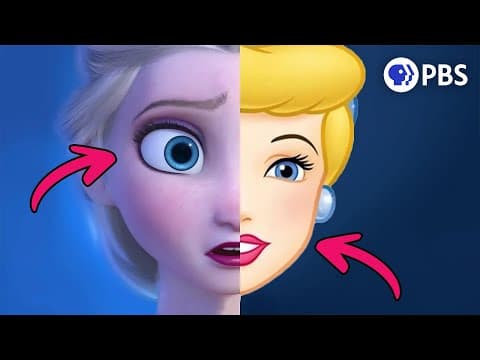 ディズニープリンセスはなぜみんな子供っぽい見た目なのか　Why Do Disney Princesses All Look Like Babies?