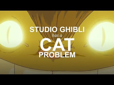 ジブリ作品に「猫」がよく登場する理由とは？