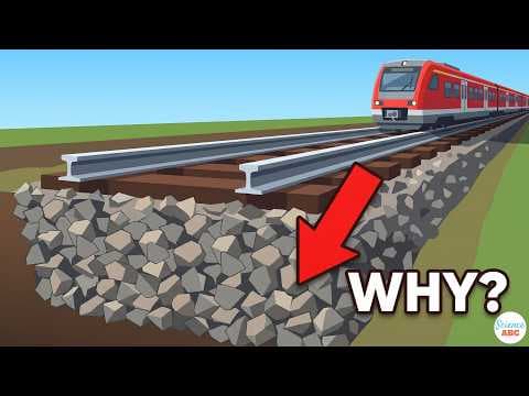 【英語で雑学】鉄道の線路に「石」を敷き詰めるのはなぜ？