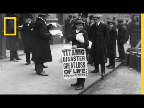 タイタニック号の真相、ナショナルジオグラフィック　（Titanic 101 | National Geographic