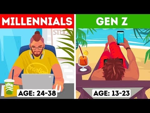 「X世代」「Y世代」「Z世代」あなたはどの世代？この動画で確認しよう！