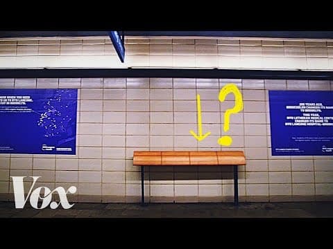 なぜ街には快適じゃないベンチであふれているのか？（Why cities are full of uncomfortable benches）