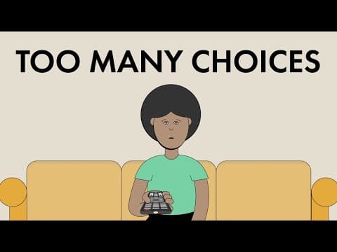 選べないよ！選択肢が多いことは必ずしも良いことではない理由とは？