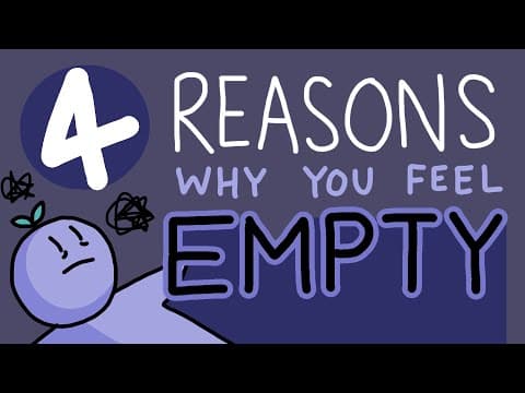 人生に虚しさを感じる 4 つの理由（4 Reason Why You Feel Empty） (My last episode :(