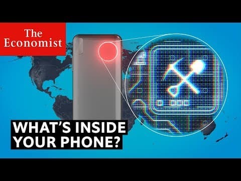 携帯はどこからくるのか？　Where does your phone come from?