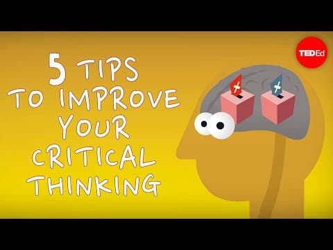 批判的思考を改善するコツ5つ　5 tips to improve your critical thinking - Samantha Agoos