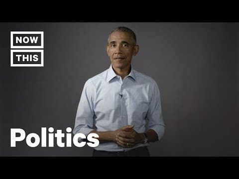 オバマ氏質問に答える：アメリカはこの先大丈夫か　Barack Obama Answers The Burning Question: Is America Going to Be Ok? | Op-Ed | NowThis