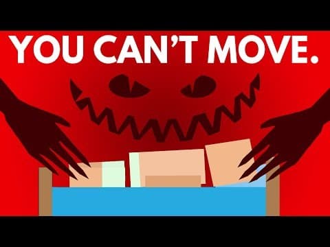 睡眠麻痺（金縛り）の恐ろしさとは？