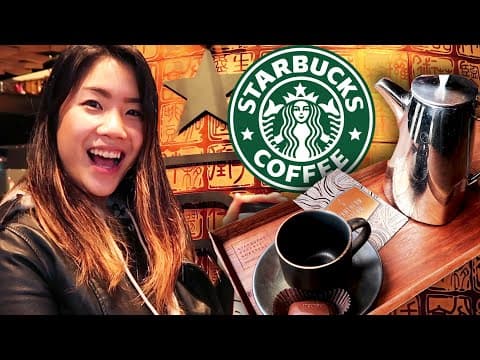 【リザーブ ロースタリー】世界一のスターバックスに行ってみた　I Went To The Fanciest Starbucks In The World