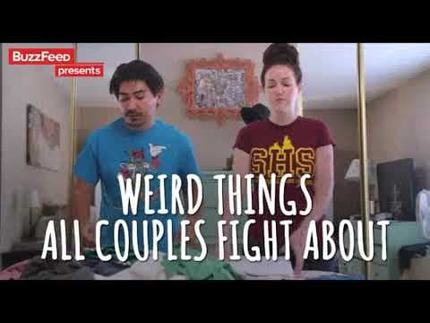 カップルの可笑しなケンカの原因　Weird Things All Couples Fight About