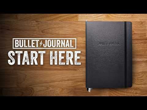 自分のスタイルで整理する手帳術「バレットジャーナル」の作り方（How to Bullet Journal）